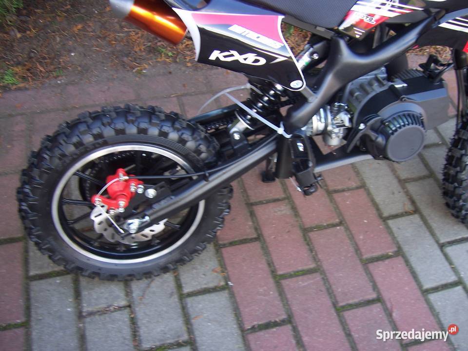 Nowe Crossy KXD Mini Crossik 50 na szarpak łatwe Goleniów