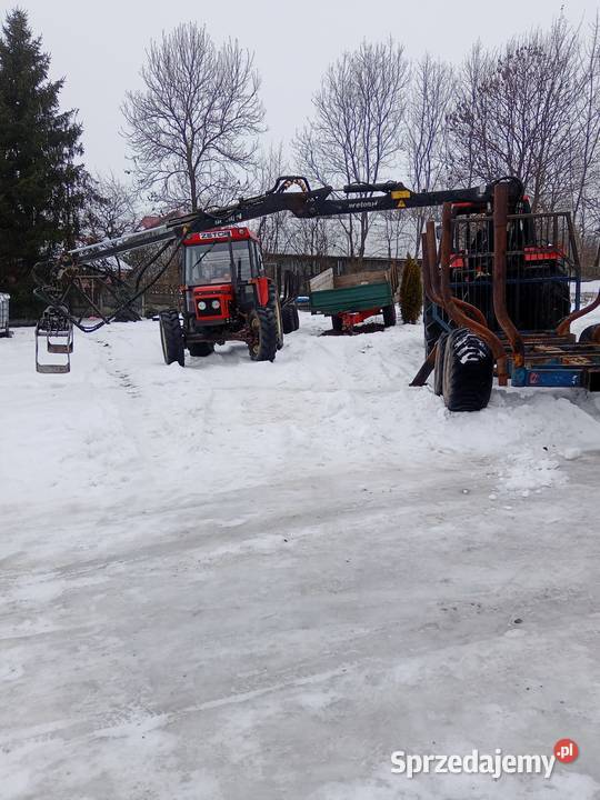 Przyczepa leśna zrywkowa VRETEN Palms Łagów