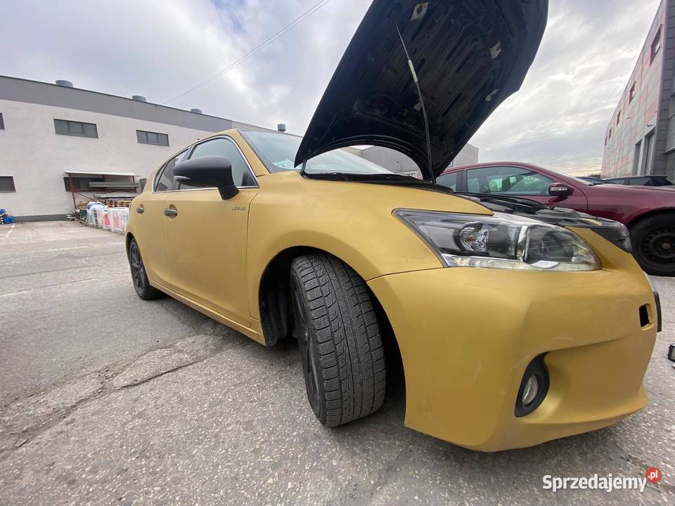 Lexus CT 200h 2012 matowy Motoryzacja małopolskie Kraków