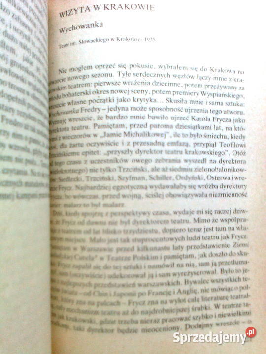 Tadeusz Boy Żeleński Obrachunki fredrowskie mazowieckie Warszawa