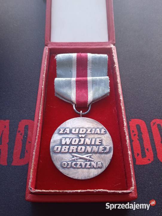 Medal Udział w Wojnie Obronnej 1939 Oryginał z lubelskie sprzedam