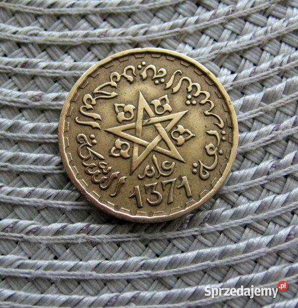 Maroko Francuskie 20 Frank 1952r Kalisz