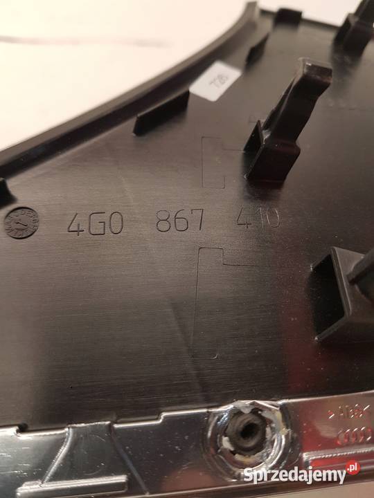 LISTWA DEKOR DRZWI AUDI A6 C7 PRAWY PRZÓ Przystajń sprzedam