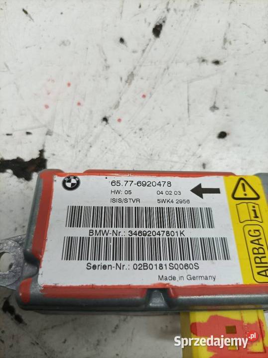 MODUŁ 6920478 Bmw Seria 7 IV 20012008 E65666768 osobowe