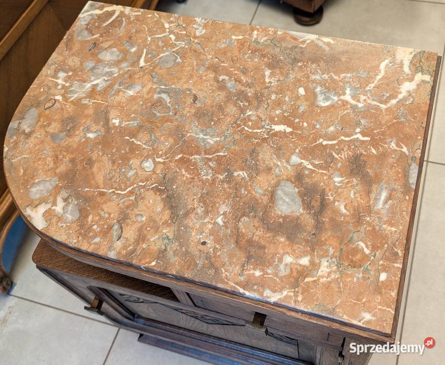 Piękna dębowa szafka art decosklep Dąbrowa