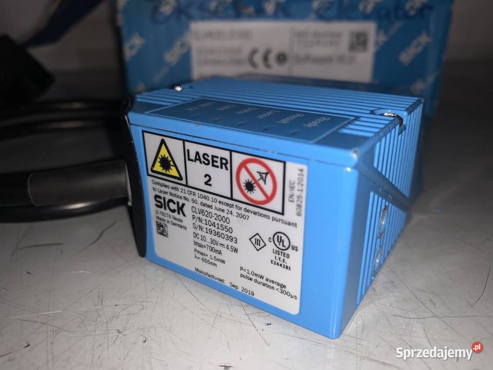 Sick CLV6202000 Barcode scanner Warszawa sprzedam
