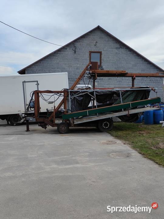 Samolot do zbioru ogórków małopolskie Charsznica