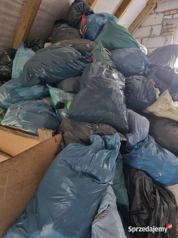 Ubrania na kilogramy hurt Witnica sprzedam