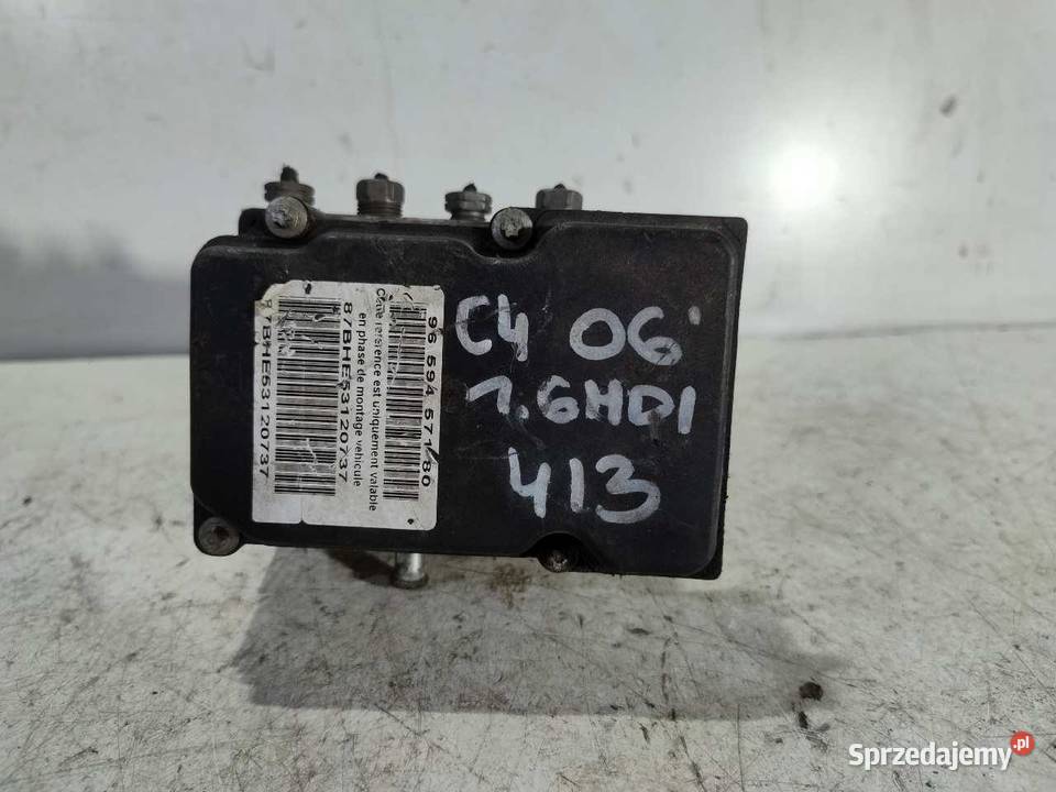 POMPA HAMULCOWA ABS CITROEN C4 16 HDI 0265231486 wielkopolskie