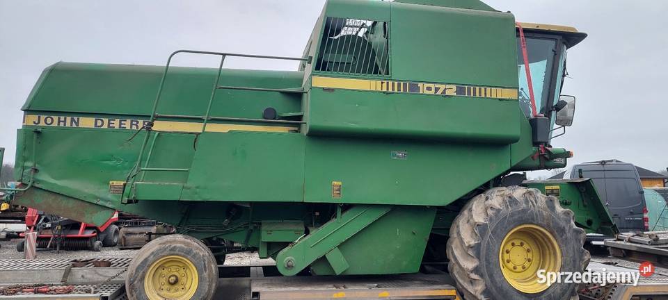 Sprzedam john deer 1072 heder 42 clima Zbuczyn
