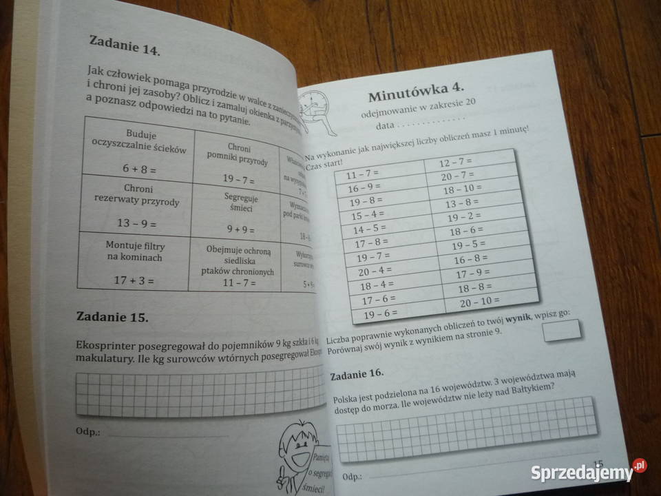 Ekosprinter przyrodniczo matematyczny Klasa 3 Szczecin