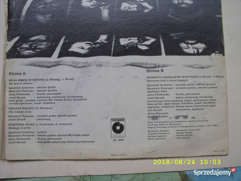 Rock LPMenento z banalnym tryptykiem