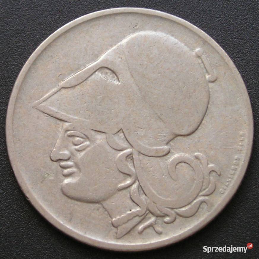 GRECJA 2 DRACHMY 1926 Numizmatyka Łódź sprzedam
