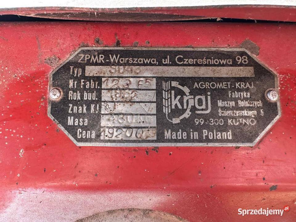 Siewnik Poznaniak 27m Maszyny rolnicze Stary Zamość sprzedam