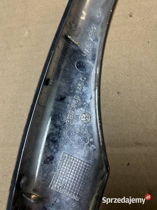 Nakładka zaślepka relingu chrom prawy przód osobowe kujawsko-pomorskie