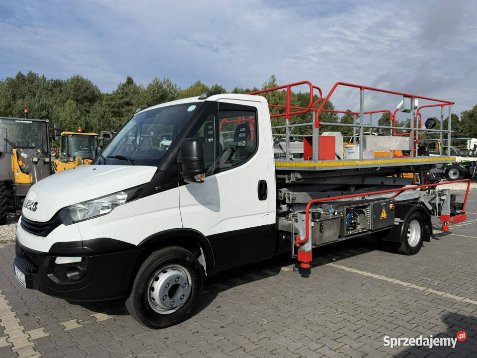 Iveco Zwyżka Podnośnik Nożycowy Franke MALLAGHAN Widełki