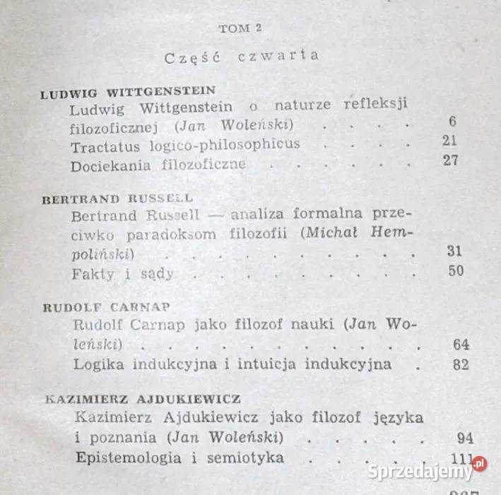 Filozofia współczesna Tom 2 Zbigniew Kuderowicz Chełm