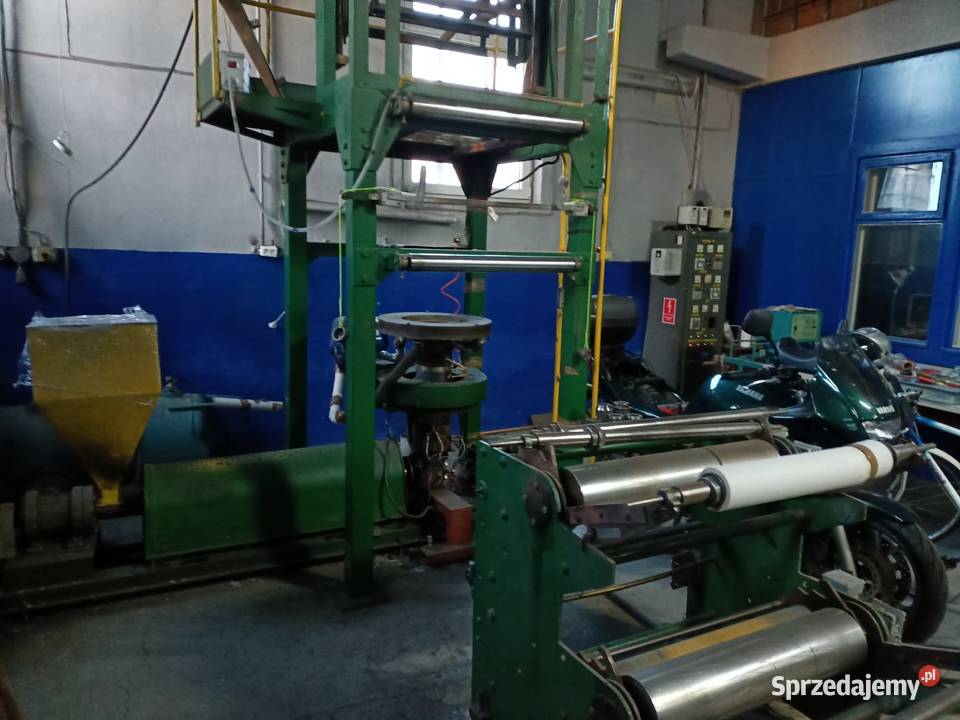 Linia do produkcji folii LDPE Extruder Żerniki Wrocławskie