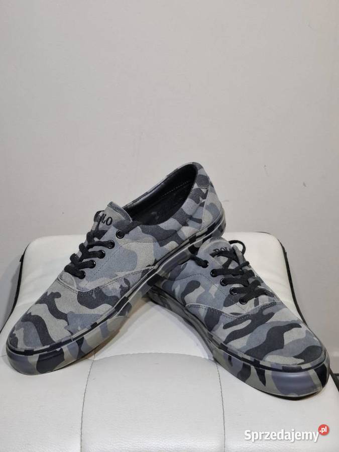 Buty 42 Polo Ralph Lauren tenisówki trampki moro brązowy/beżowy Kraków