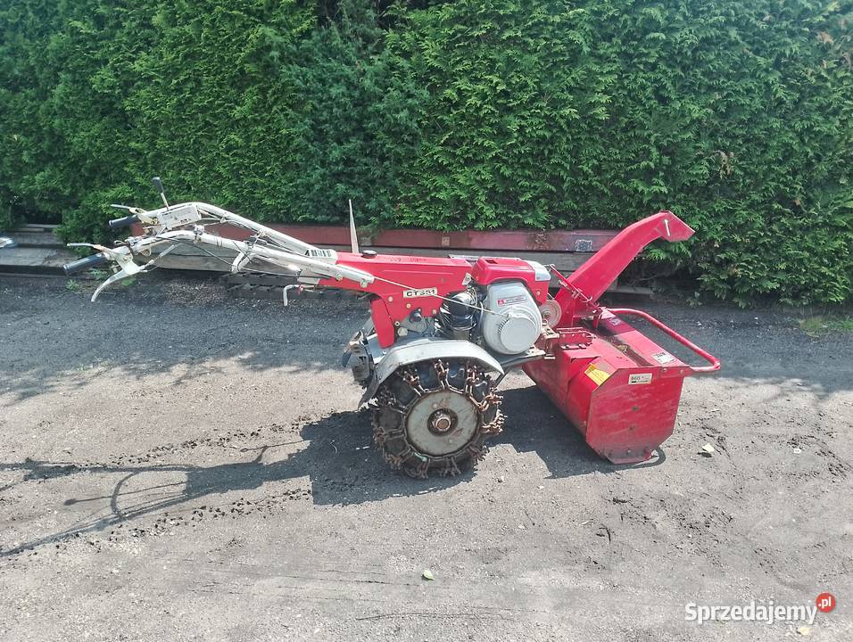 Ciągnik jednoosiowy Mitsubishi CT351 pług