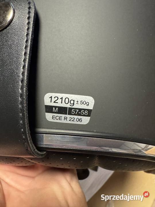 Mały kask motocyklowy otwarty M Sułkowice