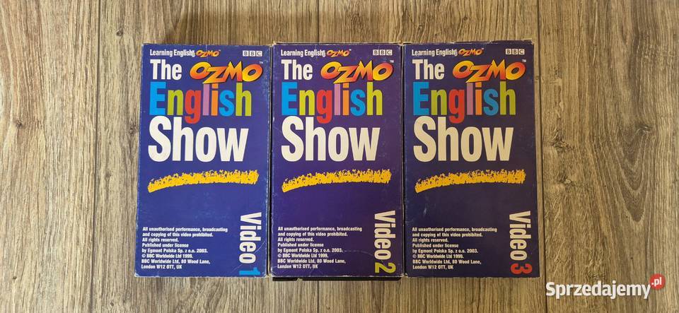 kaseta video VHS nauka j angielskiego BBC The podlaskie Białystok