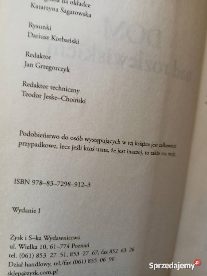 Kalicinska książki Dom rozlewiskiem księgarnia Warszawa