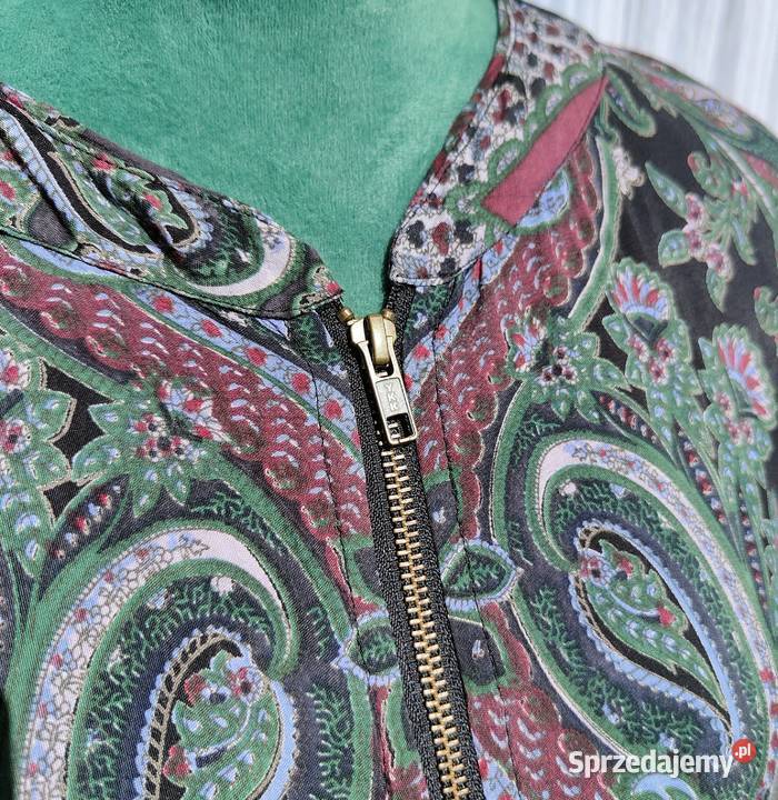 Kurtka Indiska XL 42 kolorowa boho paisley wzór