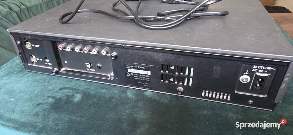 Magnetowid STEREO HiFi VHS Panasonic NVF55EE warmińsko-mazurskie Pasym