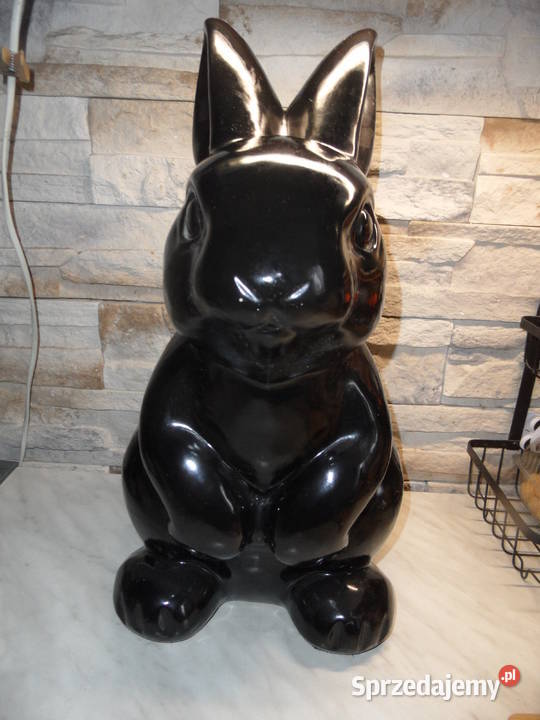 Zając duży Stary Browar połysk czarny Poznań