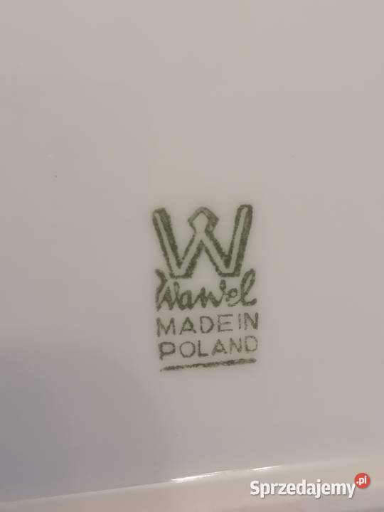 Półmisek Owalny Owoce Kwiaty Wawel PRL Wałbrzych