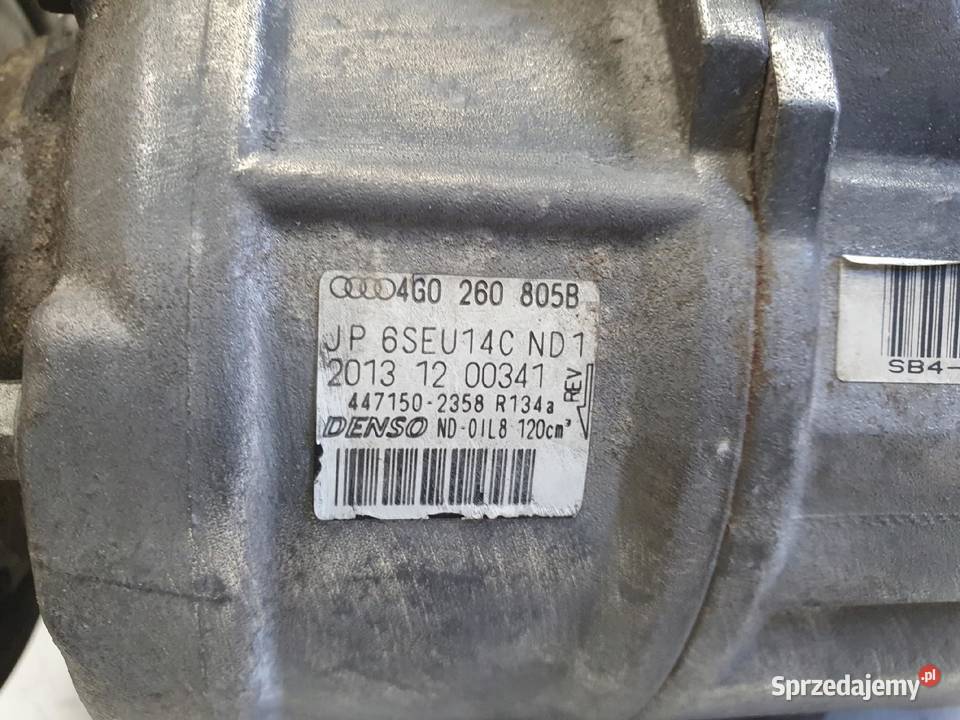 SPRĘŻARKA KLIMATYZACJI Audi A6 C7 30 TDI V6 lubelskie Chełm sprzedam