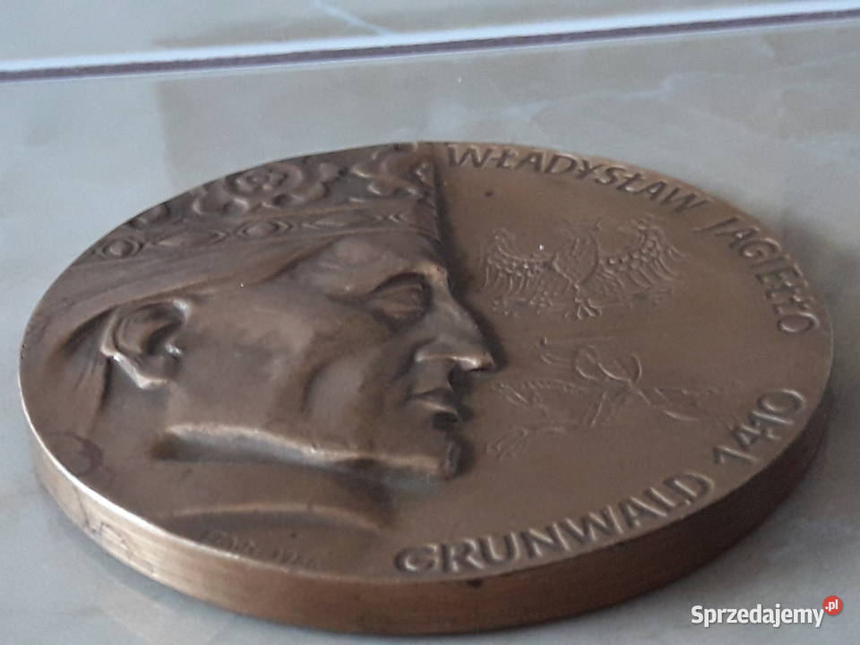 Medal z brązu Władysław Jagiełło 1410 GRUNWALD sprzedam