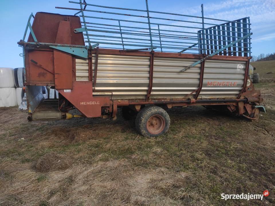 Przyczepa samozbierająca MENGELE LAW 350A z podkarpackie Polana