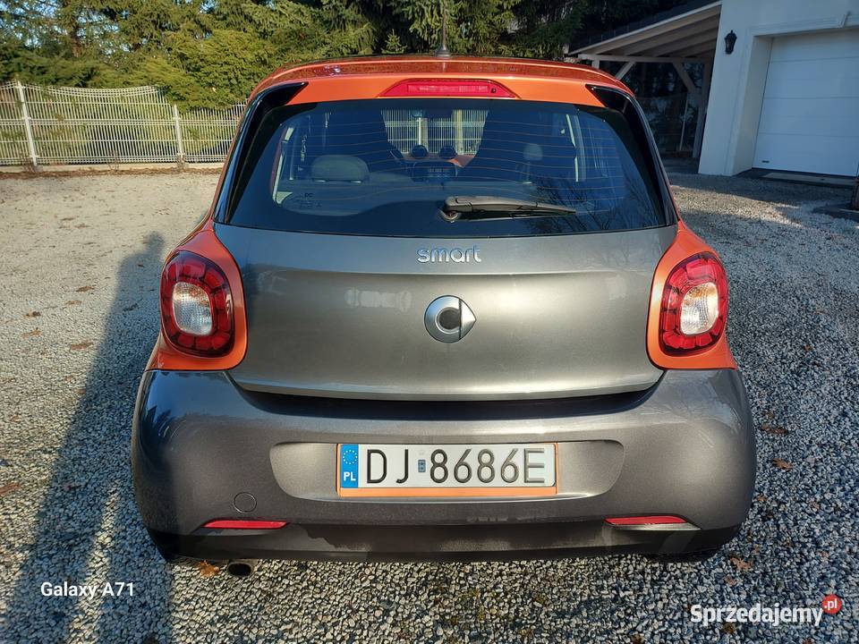 Smart Forfour EDITION 1NAVIGACJAgrzane fotelealu elektryczne szyby Jelenia Góra