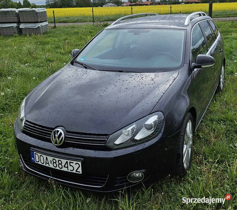 VW Golf VI Variant Style 190 TSI Automat DSG garażowany dolnośląskie Oława