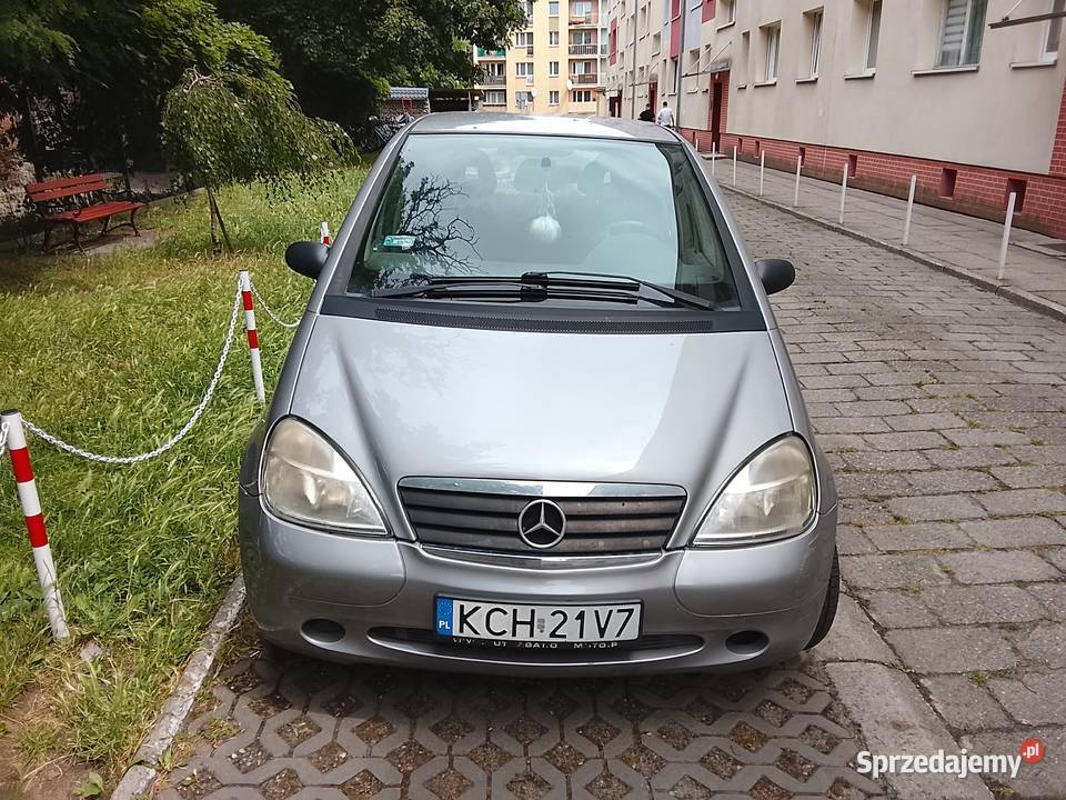 Mercedes A140 2000r 14 benzyna Mercedes-Benz śląskie