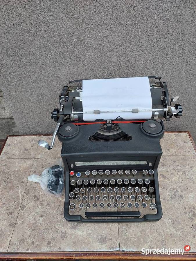 Stara maszyna do pisania Olivetti M 403 Antyki Tczew sprzedam