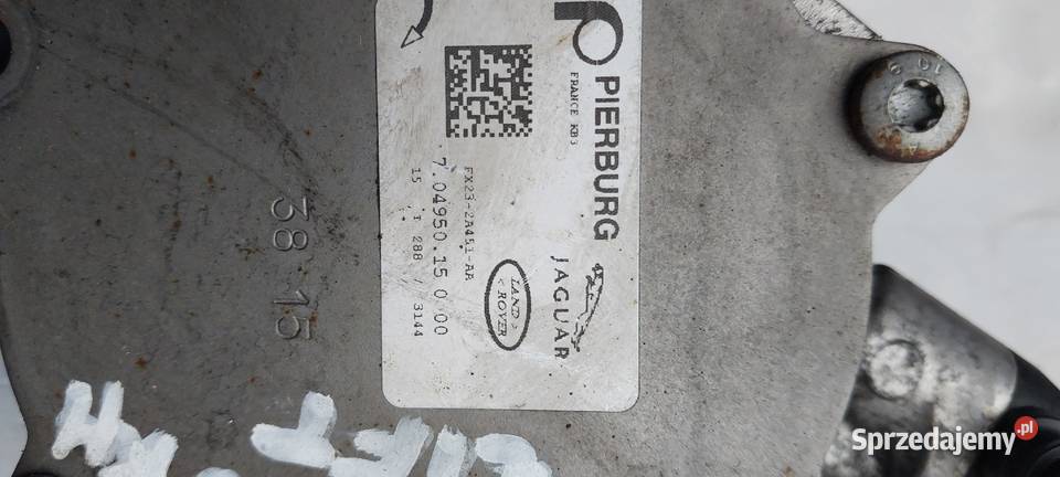 Pompa vacum JAGUAR RANGE ROVER FX232A451AA sprzedam