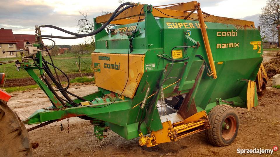 Marmix paszowóz poziomy samozaładowczy z frezem Lubin sprzedam
