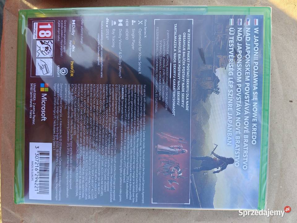Assassins Creed Shadows Xbox One 18+ Kraków