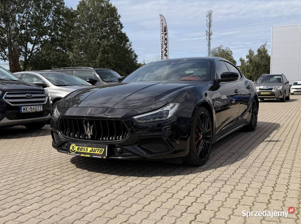 Maserati Ghibli GrandSport 2020 elektrycznie ustawiane fotele Warszawa