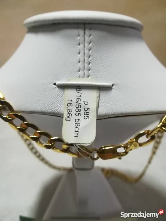 LOMBARDOMAT Łańcuszek złoty p585 1686g 58 złote warmińsko-mazurskie Giżycko