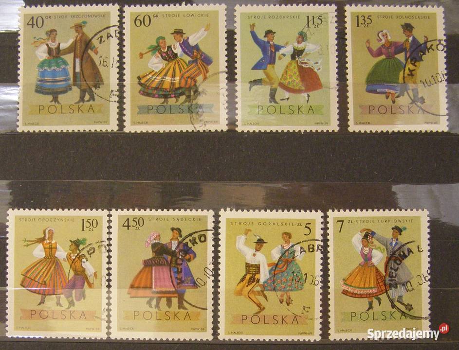 Znaczki pocztowePolskaZestaw 64 Łódź sprzedam