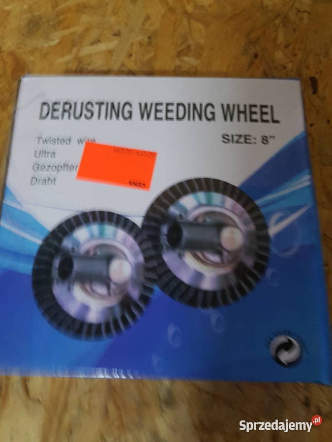 SZCZOTKA DRUCIANA DO KOSY 200 mm TARCZA twarda Głogowa