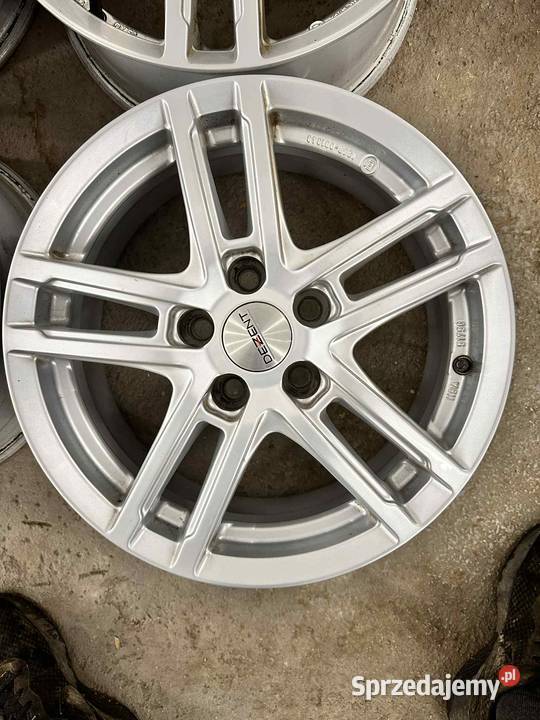 Felgi aluminiowe Dezent 16 ET 50 5x108 Czujniki Felgi
