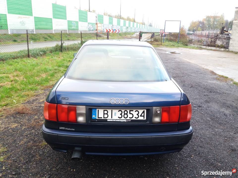 Audi 80 B4 20 ABK 115 DODATKOWE ZEGARY KLIMA ABS Biała Podlaska