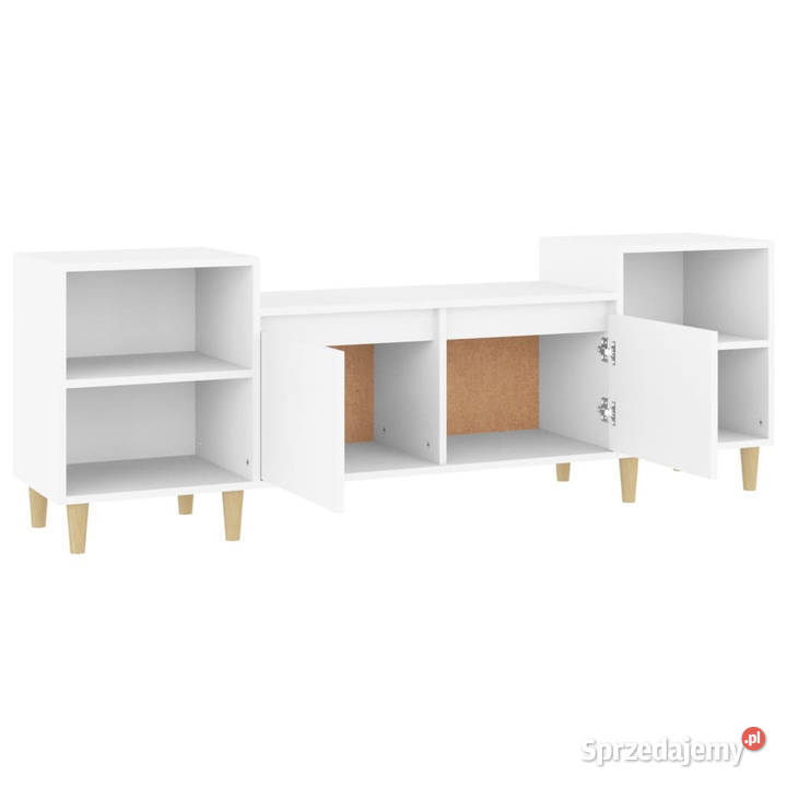 Szafka pod TV biała 80x36x50 materiał Warszawa
