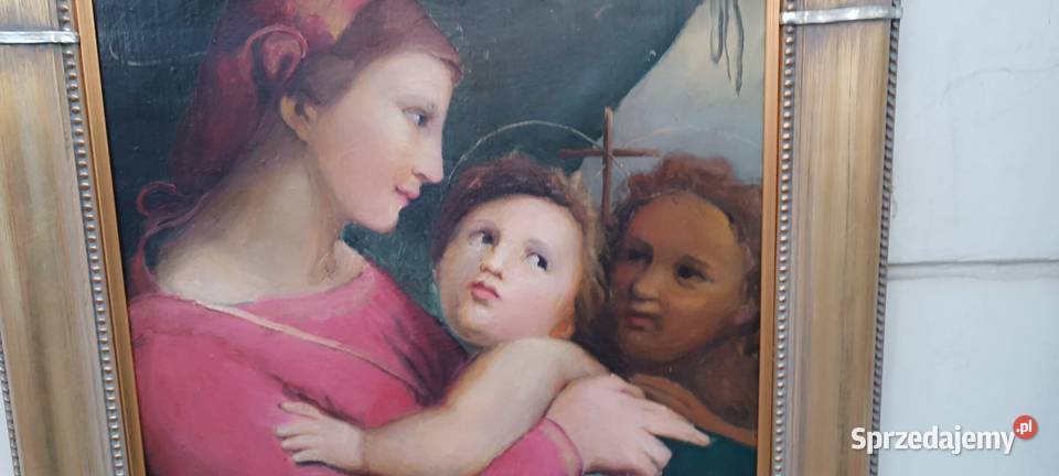 Kopia obrazu Rafaela Madonna della Tenda Kraków