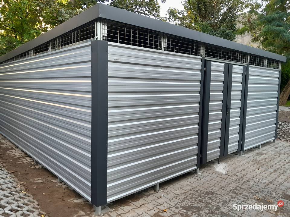 Wiata śmietnikowa 4x2 Kraków